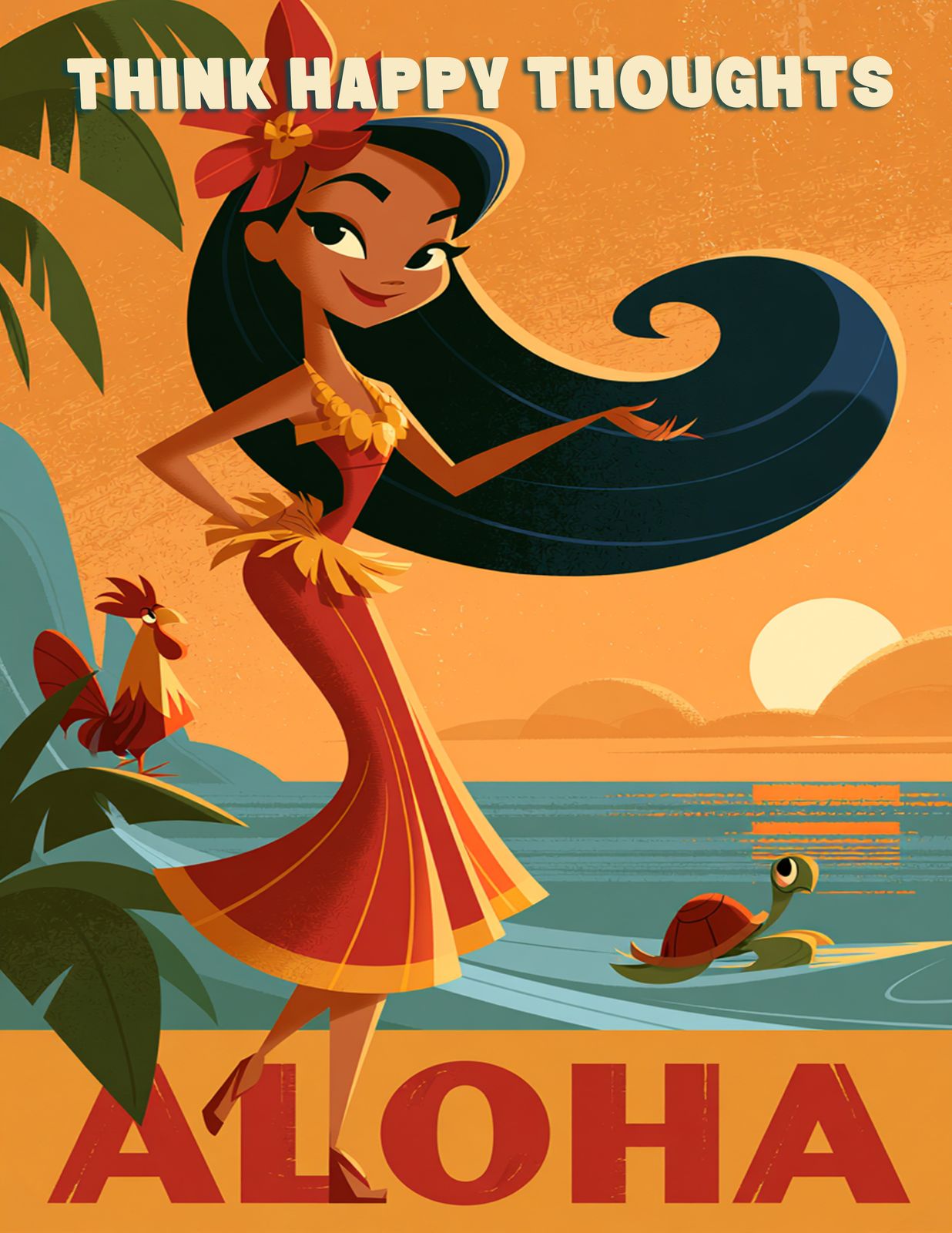 RT 501 - Original Hawaii Art Print by Wailea Art