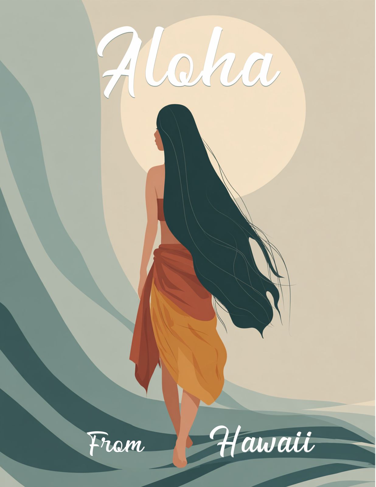 RT 502 - Original Hawaii Art Print by Wailea Art