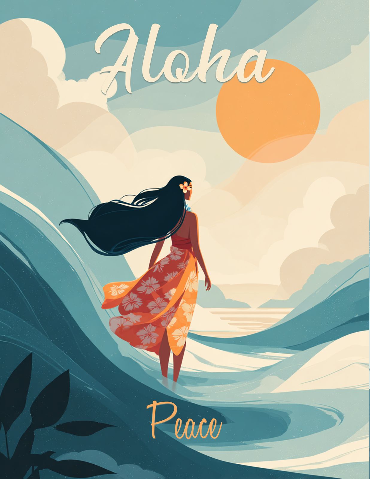 RT 505 - Original Hawaii Art Print by Wailea Art