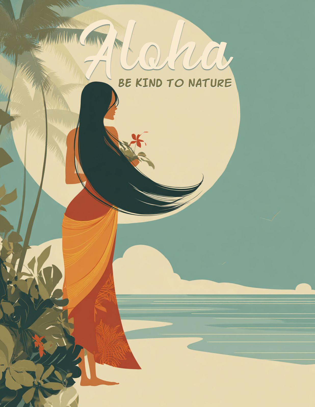 RT 506 - Original Hawaii Art Print by Wailea Art