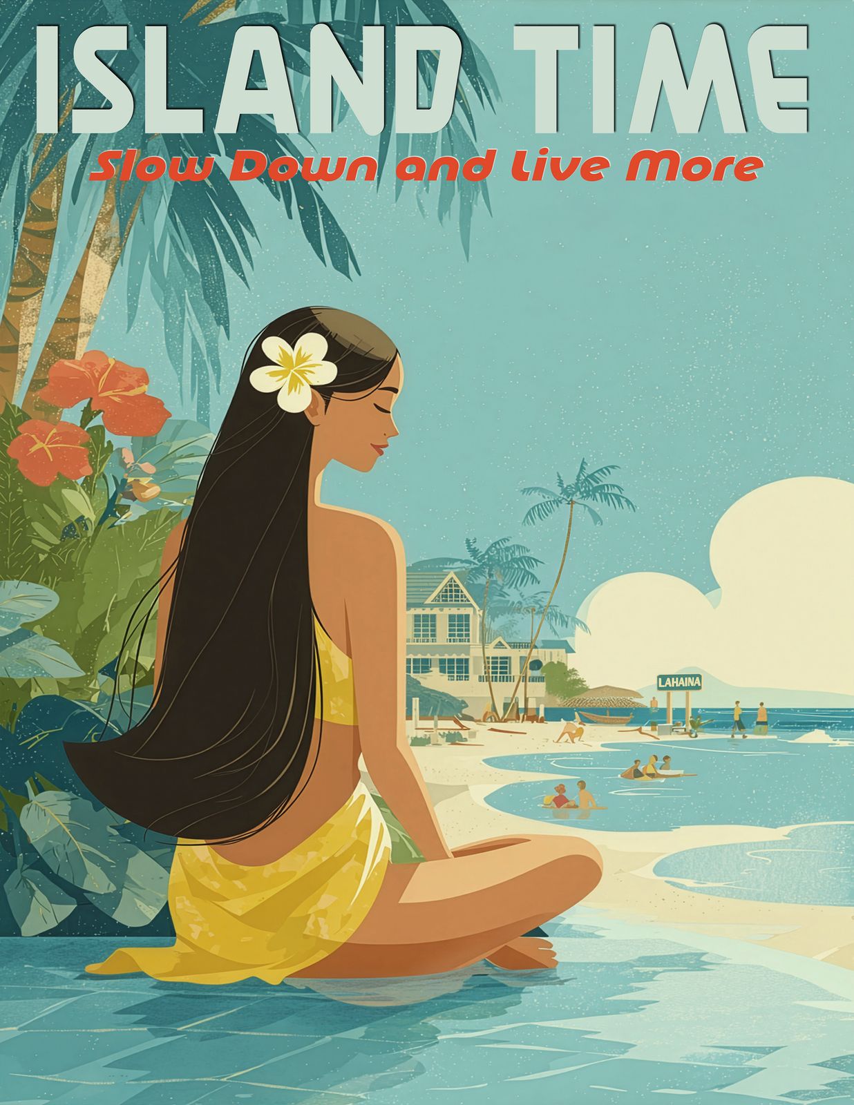 RT 528 - Original Hawaii Art Print by Wailea Art