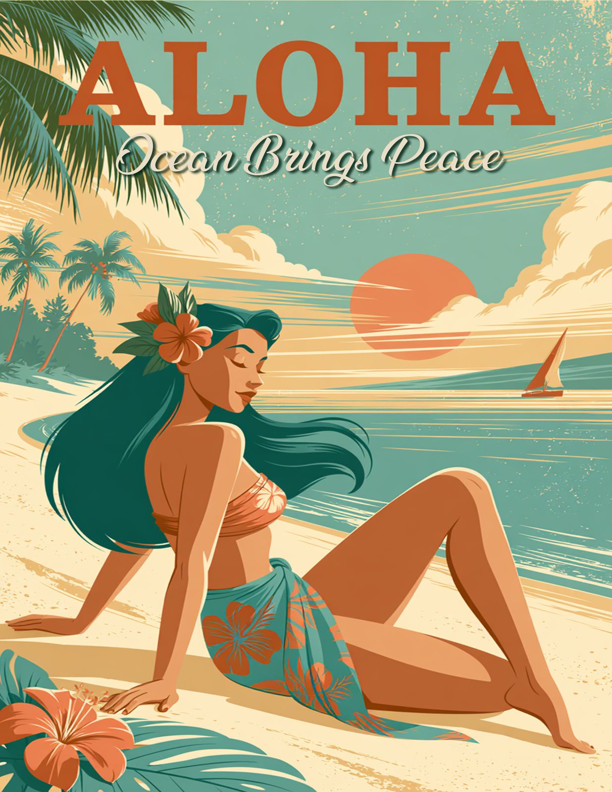 RT 540 - Original Hawaii Art Print by Wailea Art