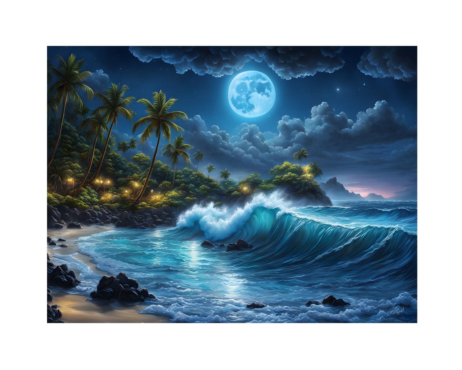ML217 - Original Hawaii Art Print by Wailea Art