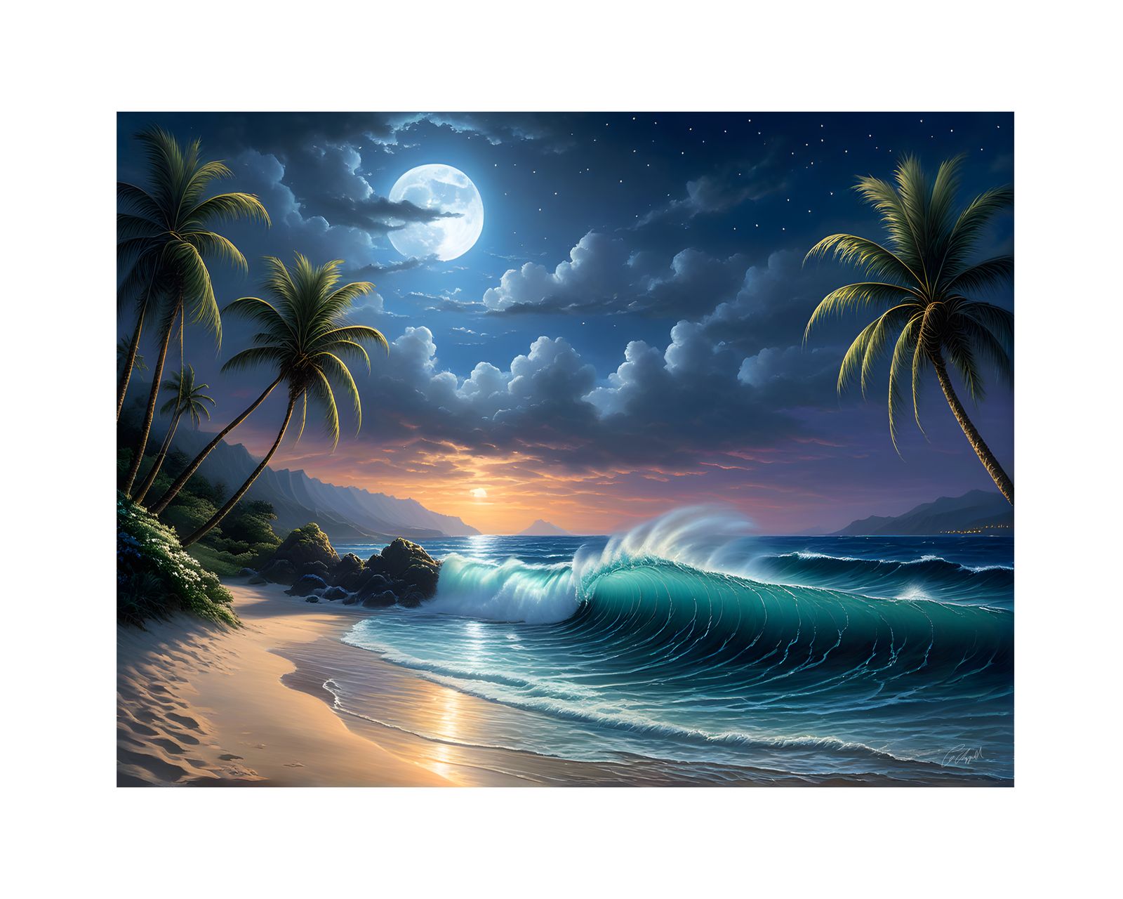 ML223 - Original Hawaii Art Print by Wailea Art