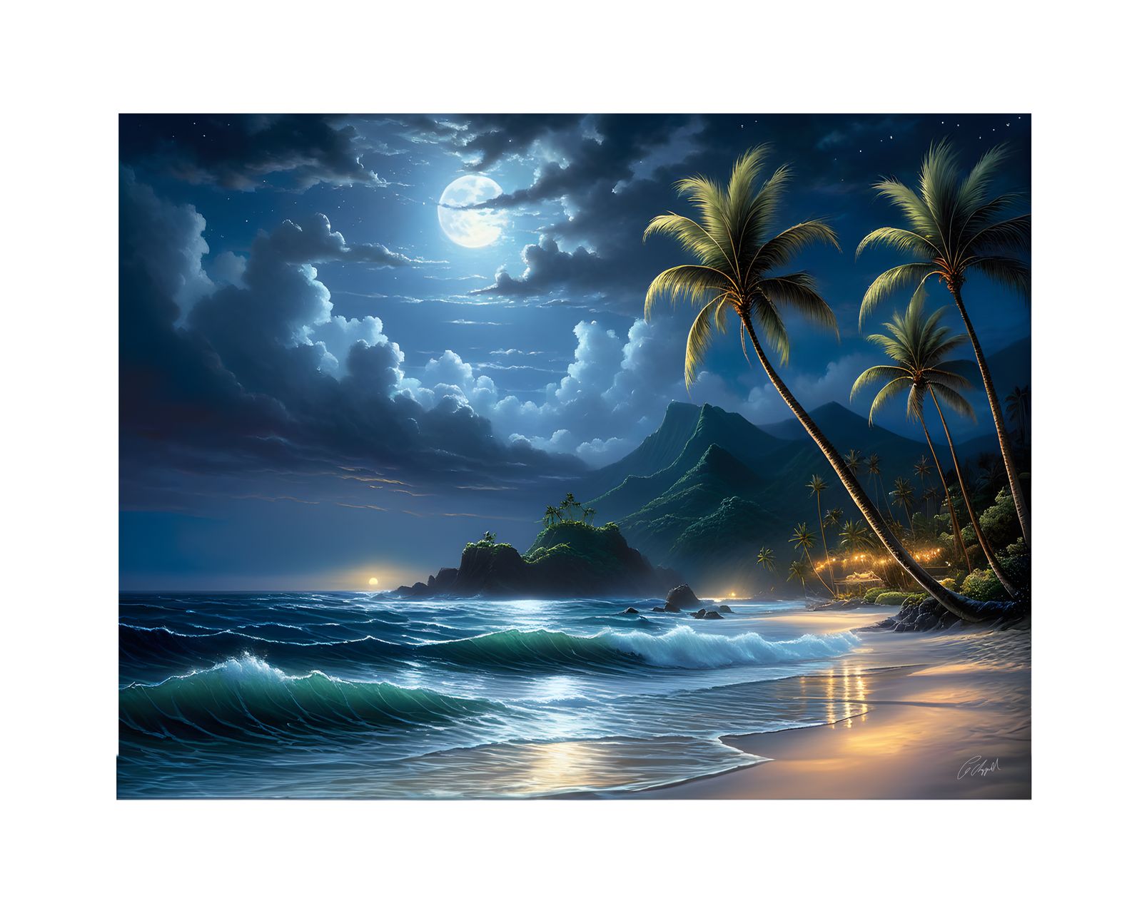 ML224 - Original Hawaii Art Print by Wailea Art