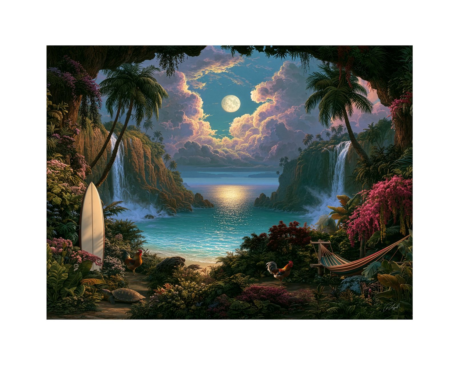 ML227 - Original Hawaii Art Print by Wailea Art