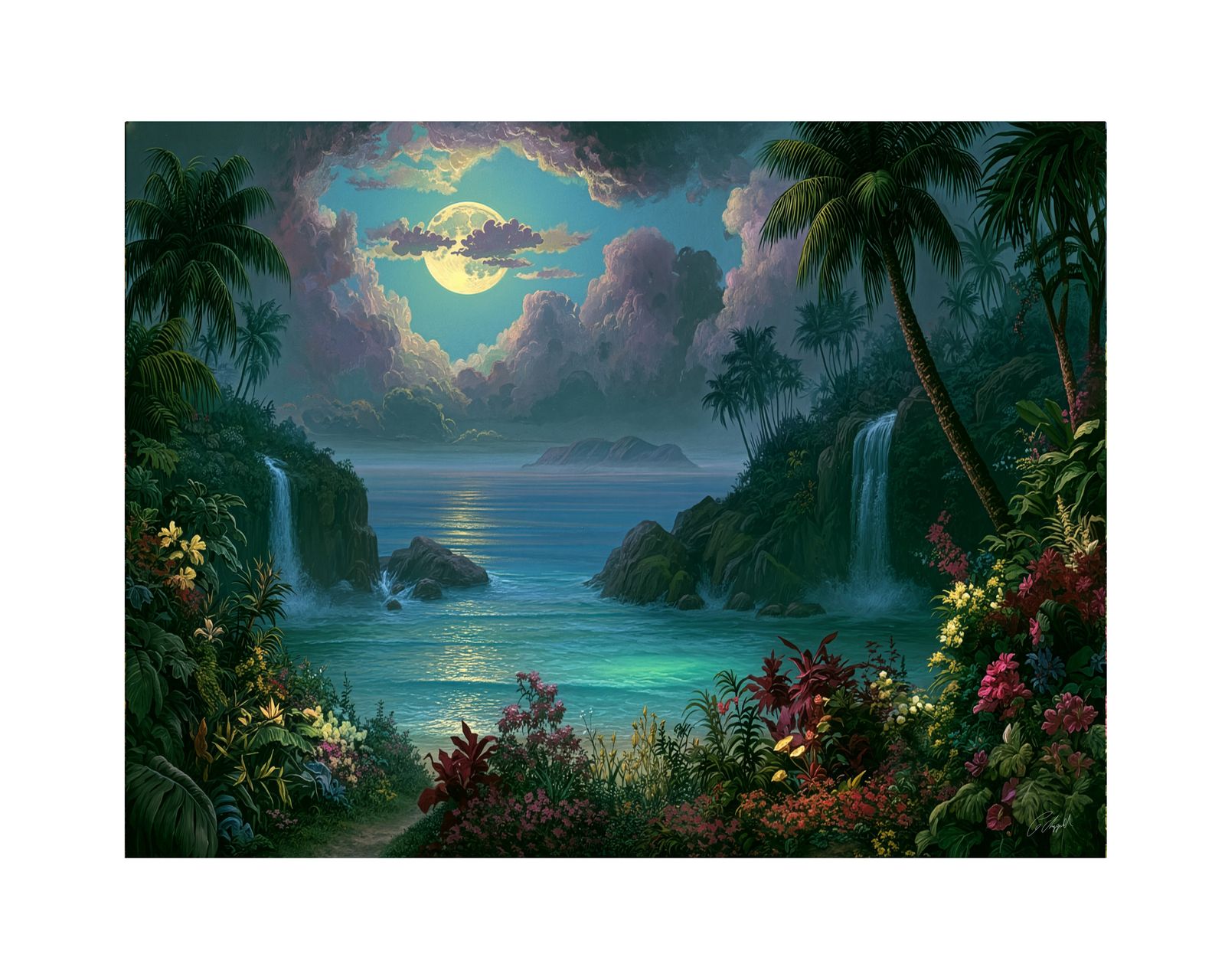 ML229 - Original Hawaii Art Print by Wailea Art