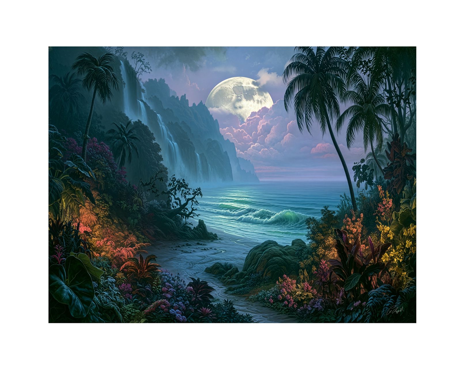 ML232 - Original Hawaii Art Print by Wailea Art