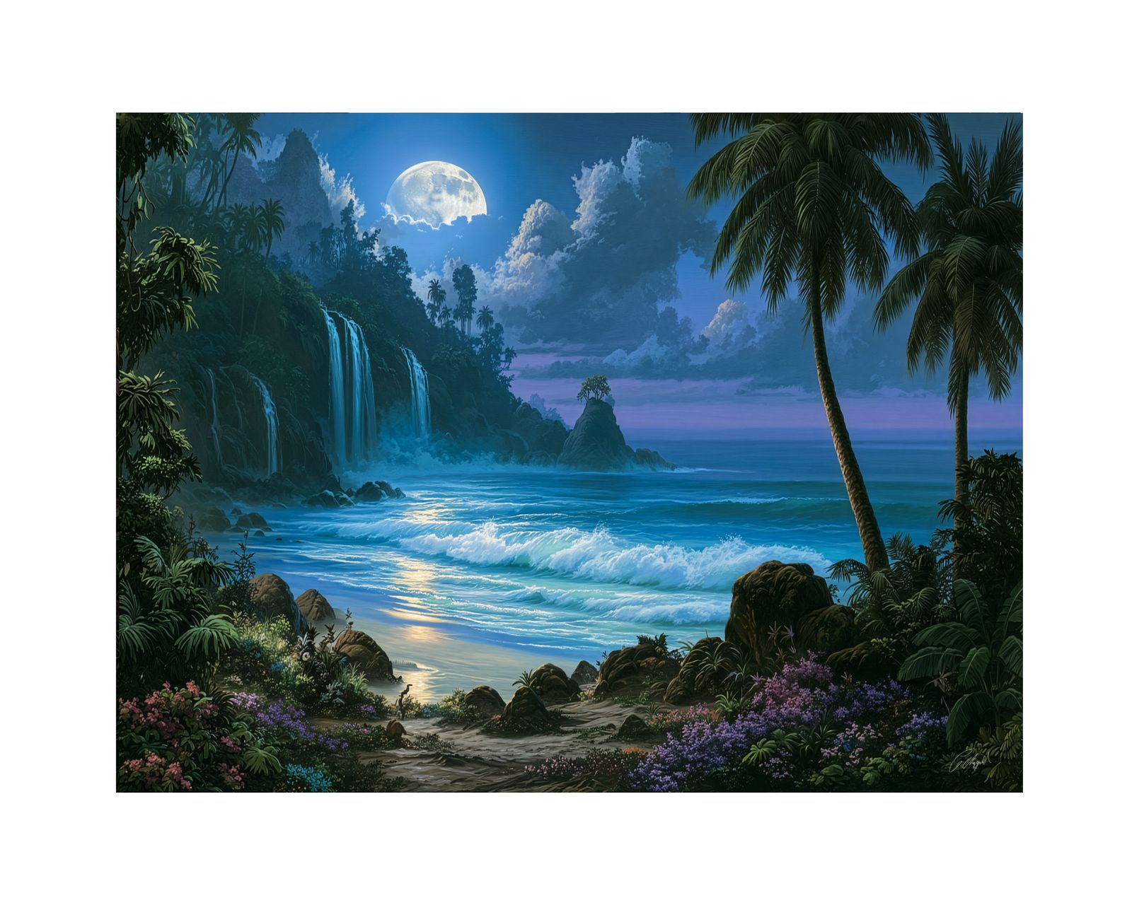 ML233 - Original Hawaii Art Print by Wailea Art