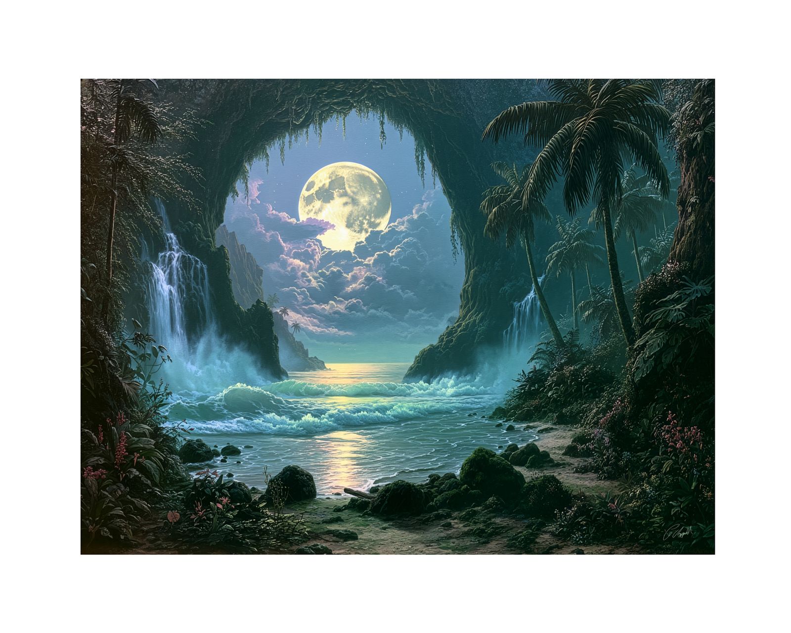 ML235 - Original Hawaii Art Print by Wailea Art