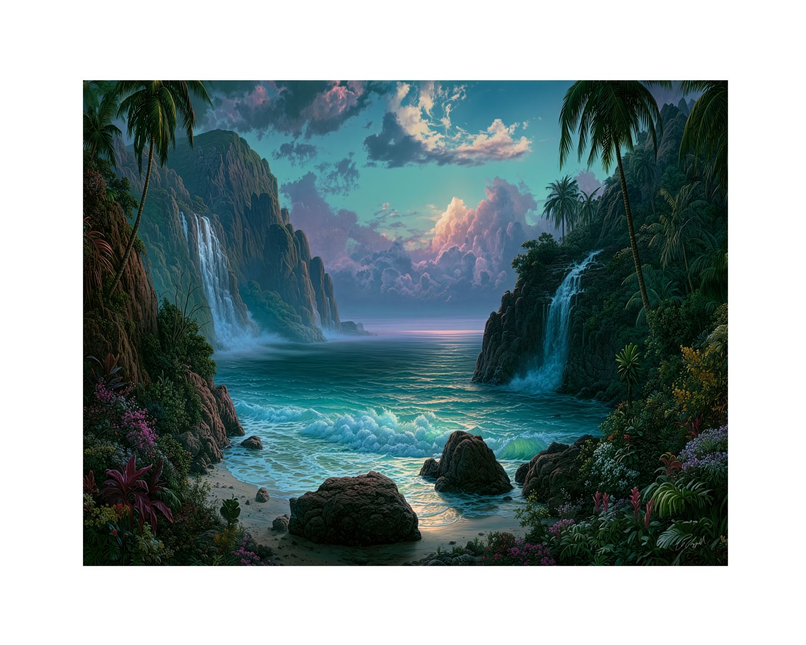 ML236 - Original Hawaii Art Print by Wailea Art