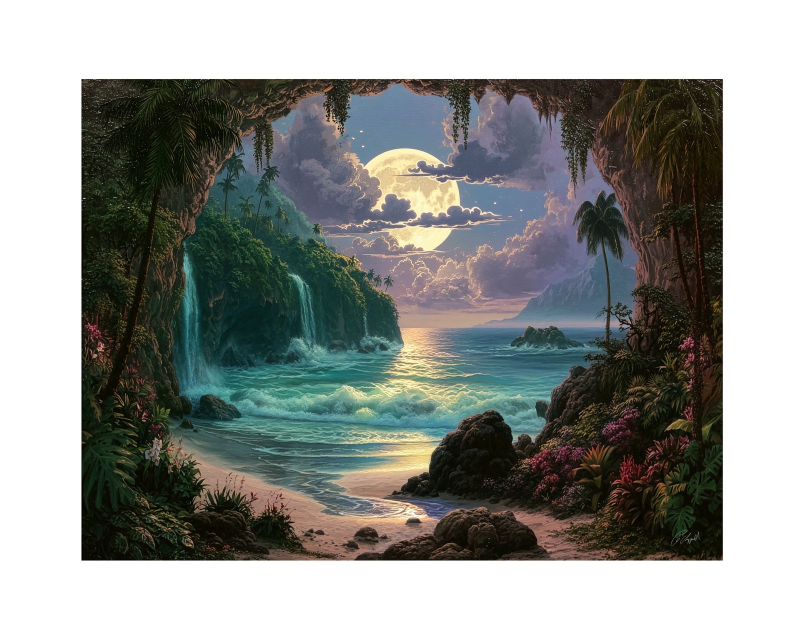 ML237 - Original Hawaii Art Print by Wailea Art