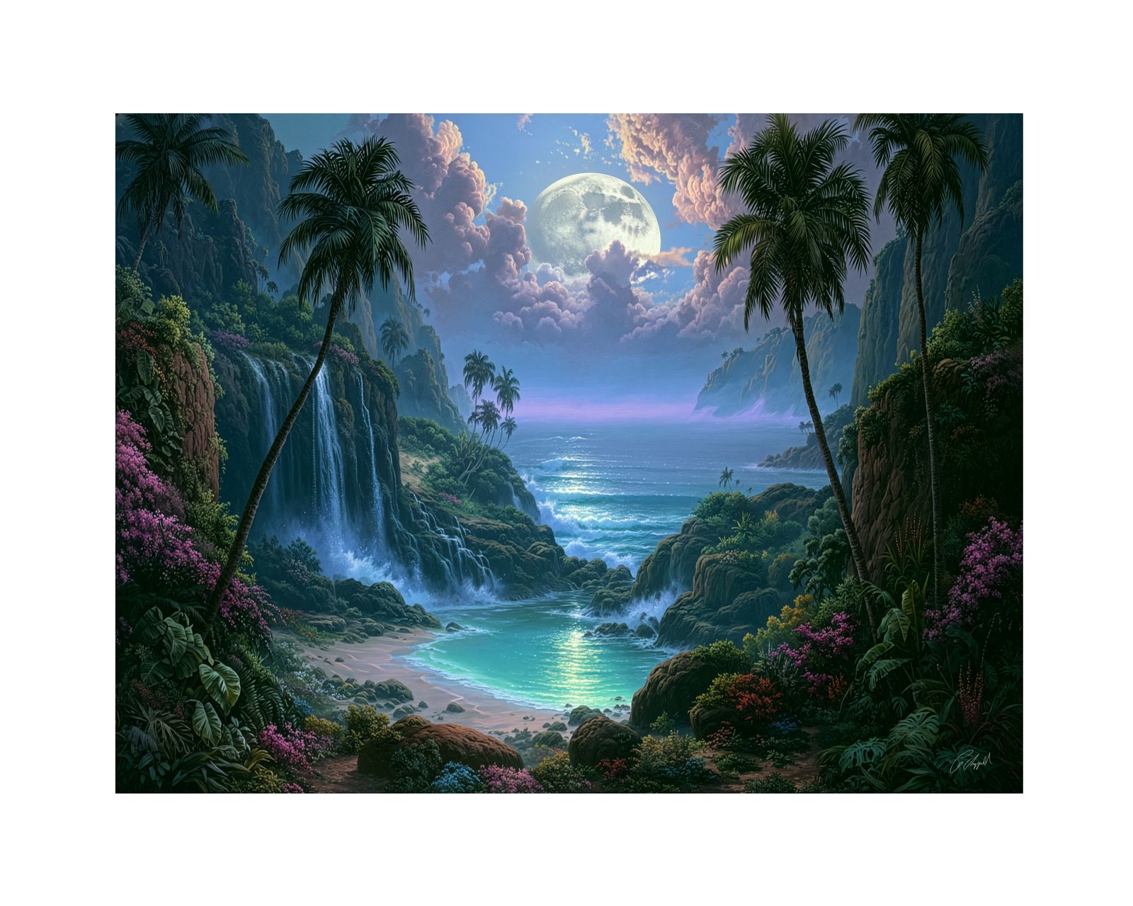ML239 - Original Hawaii Art Print by Wailea Art