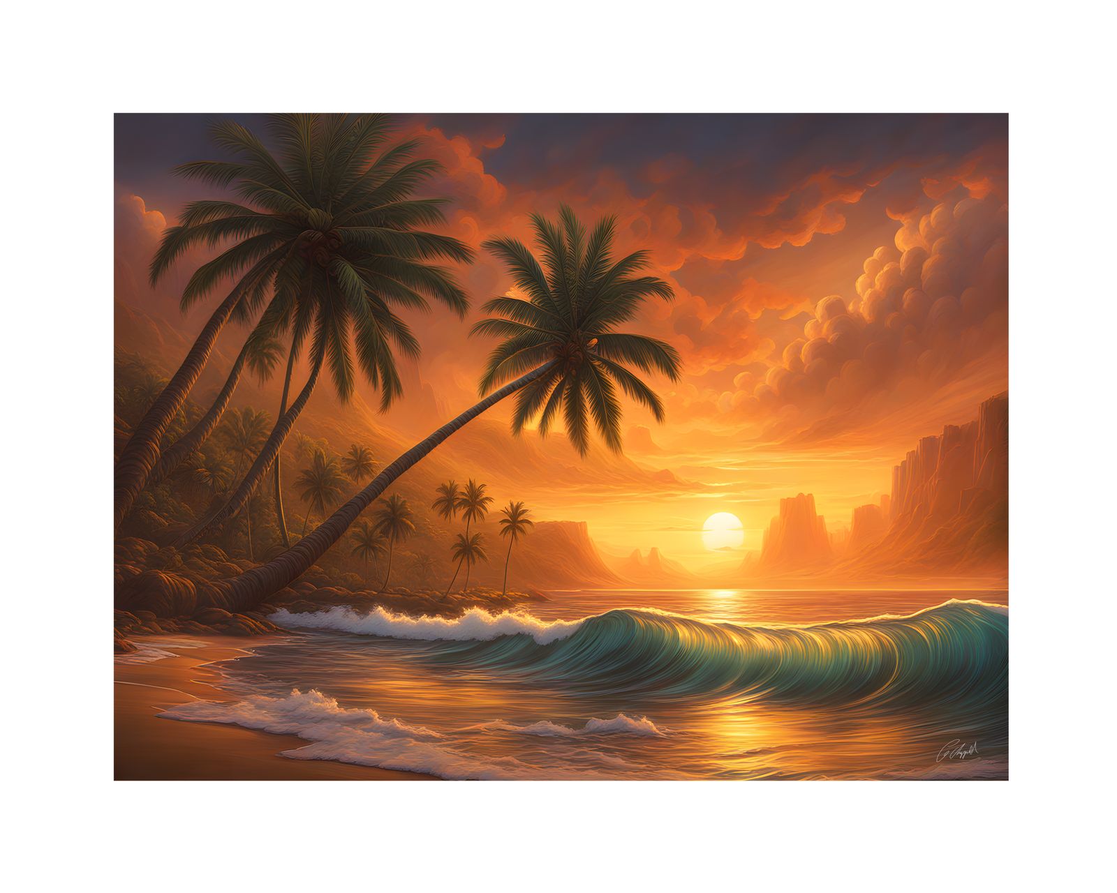 SS 103 - Original Hawaii Art Print by Wailea Art