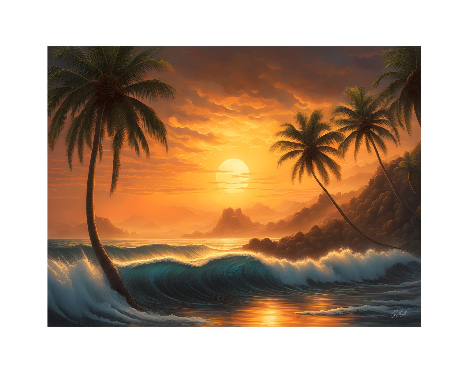 SS 104 - Original Hawaii Art Print by Wailea Art