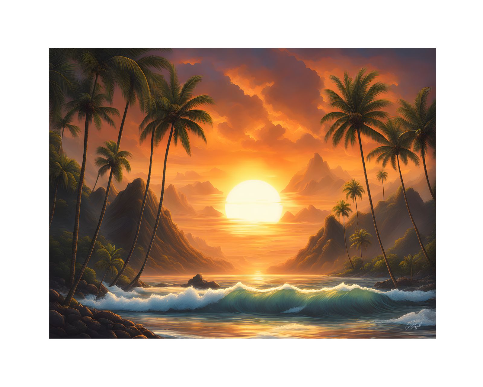SS 107 - Original Hawaii Art Print by Wailea Art