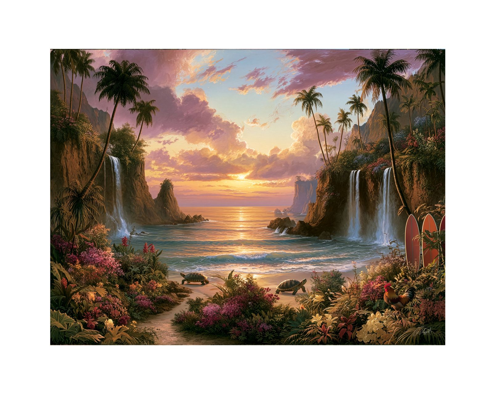 SS 110 - Original Hawaii Art Print by Wailea Art