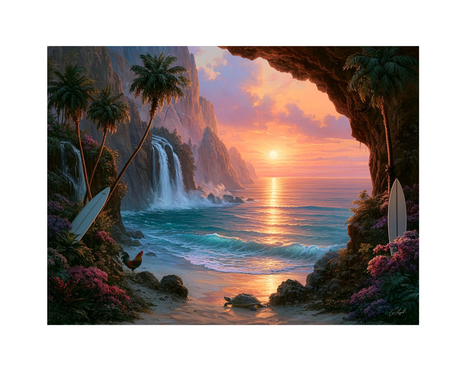 SS 111 - Original Hawaii Art Print by Wailea Art