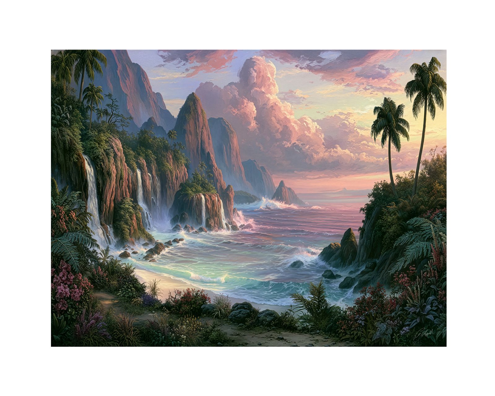 SS 115 - Original Hawaii Art Print by Wailea Art