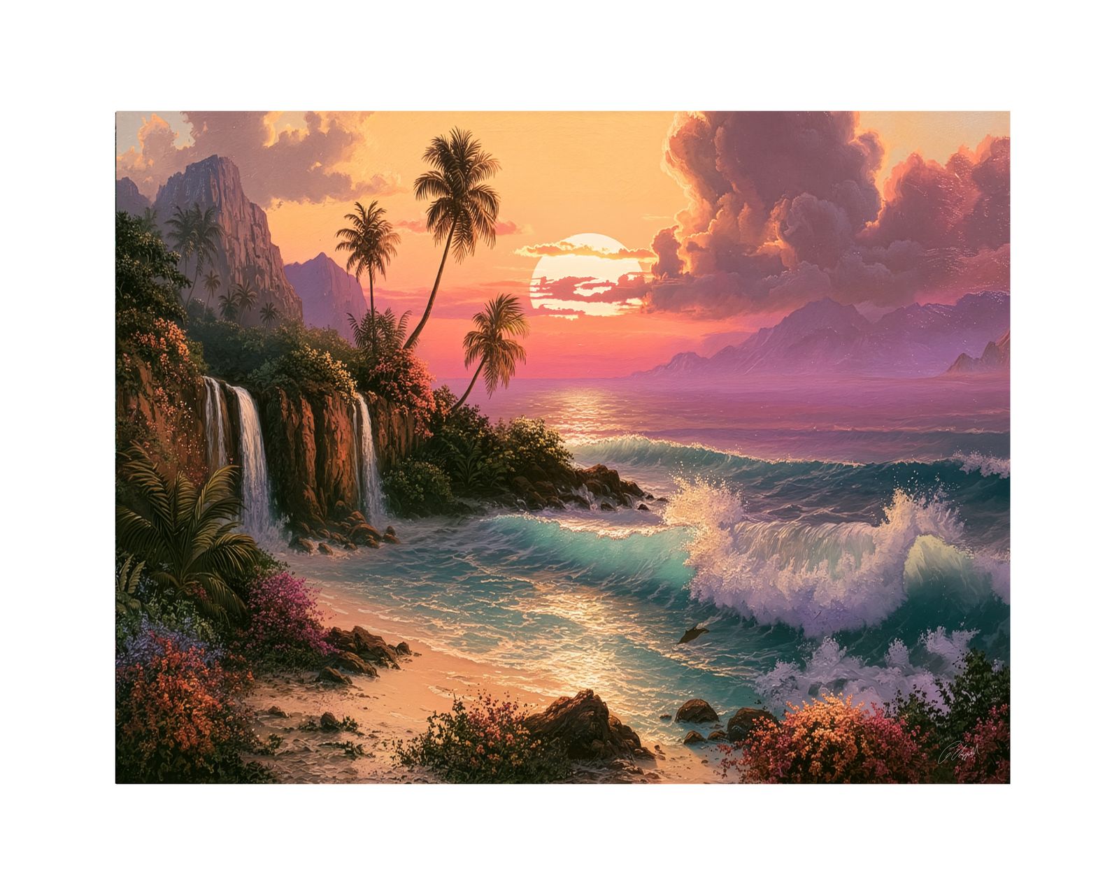 SS 116 - Original Hawaii Art Print by Wailea Art