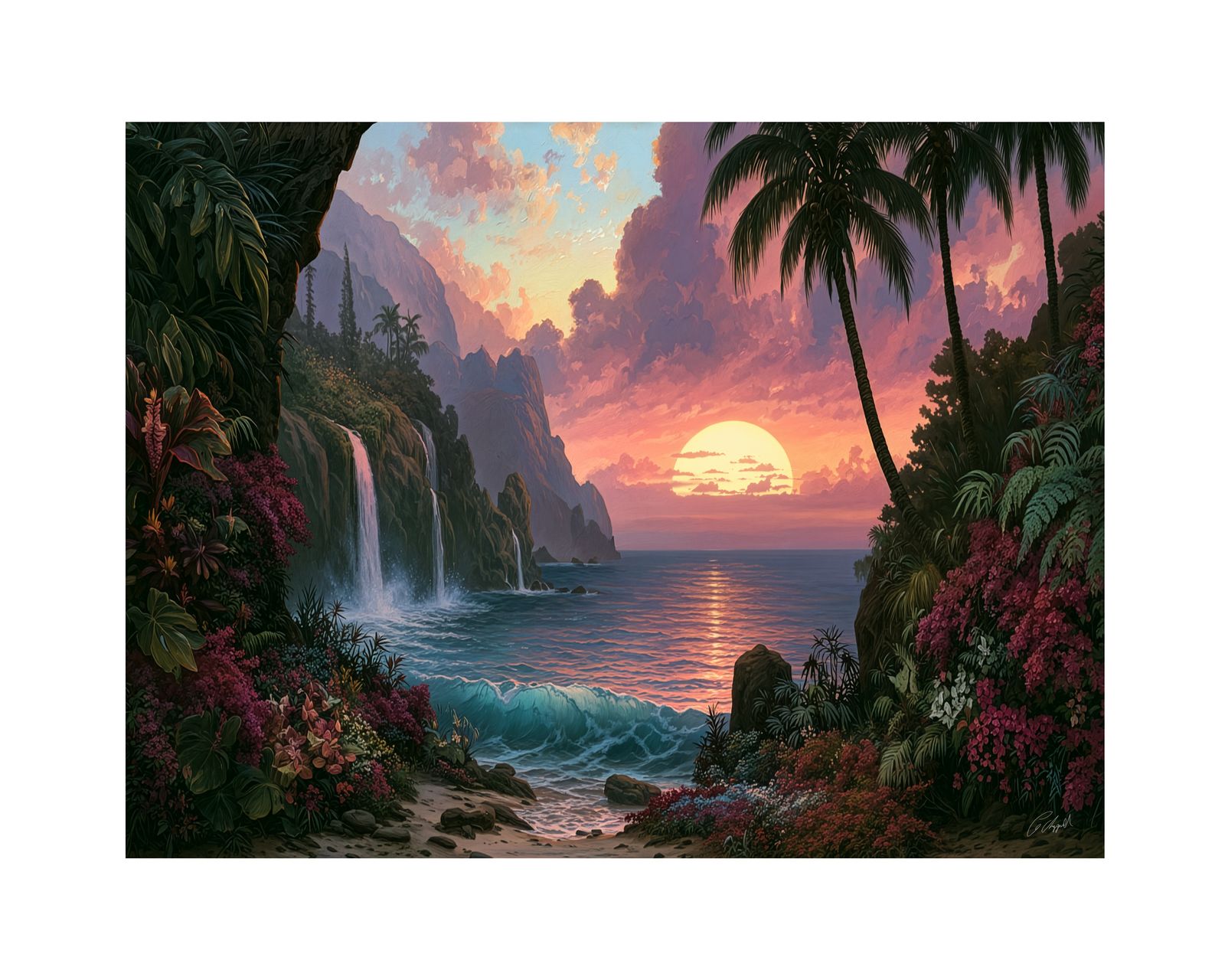 SS 118 - Original Hawaii Art Print by Wailea Art