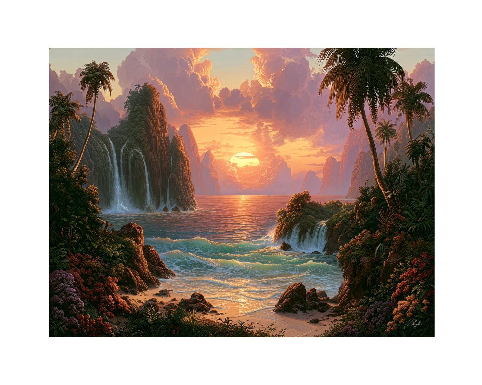 SS 119 - Original Hawaii Art Print by Wailea Art