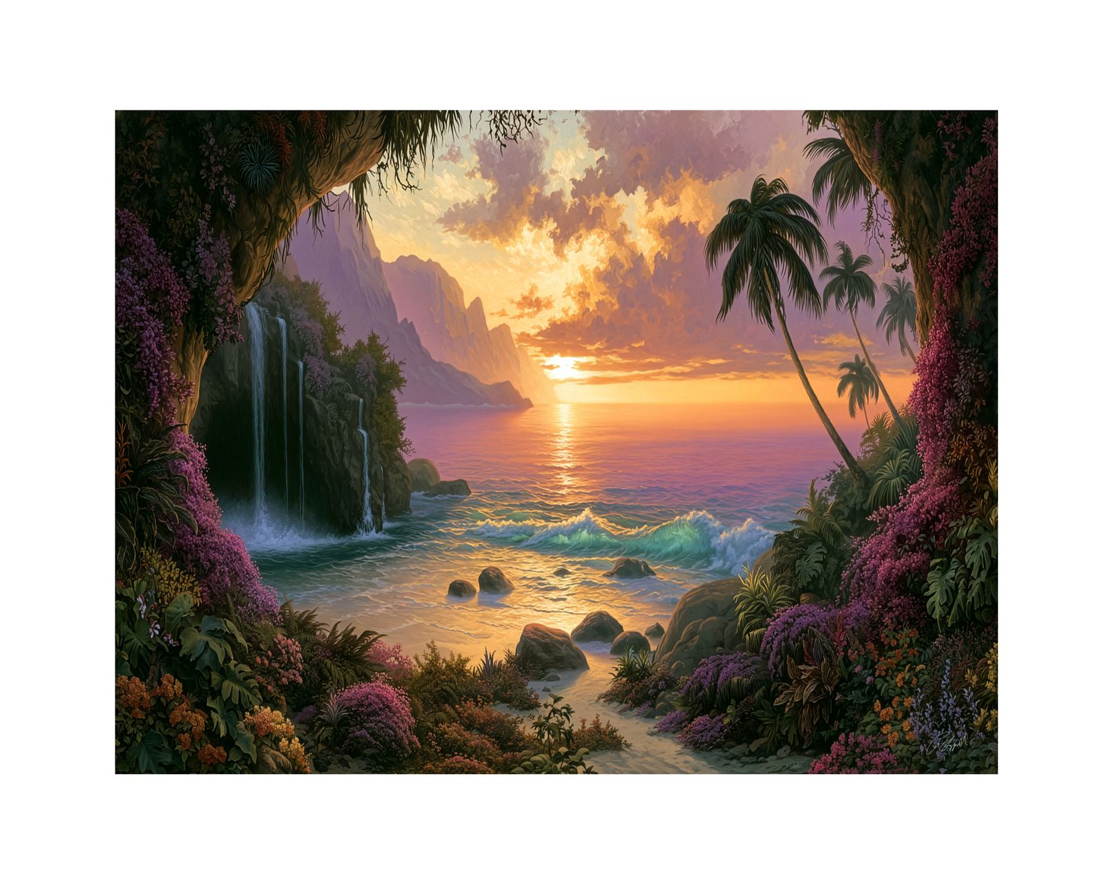 SS 129 - Original Hawaii Art Print by Wailea Art