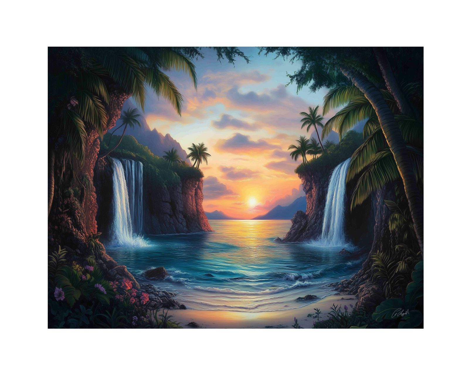 SS 132 - Original Hawaii Art Print by Wailea Art