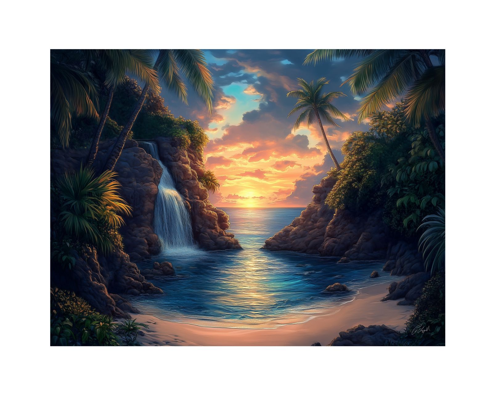 SS 134 - Original Hawaii Art Print by Wailea Art