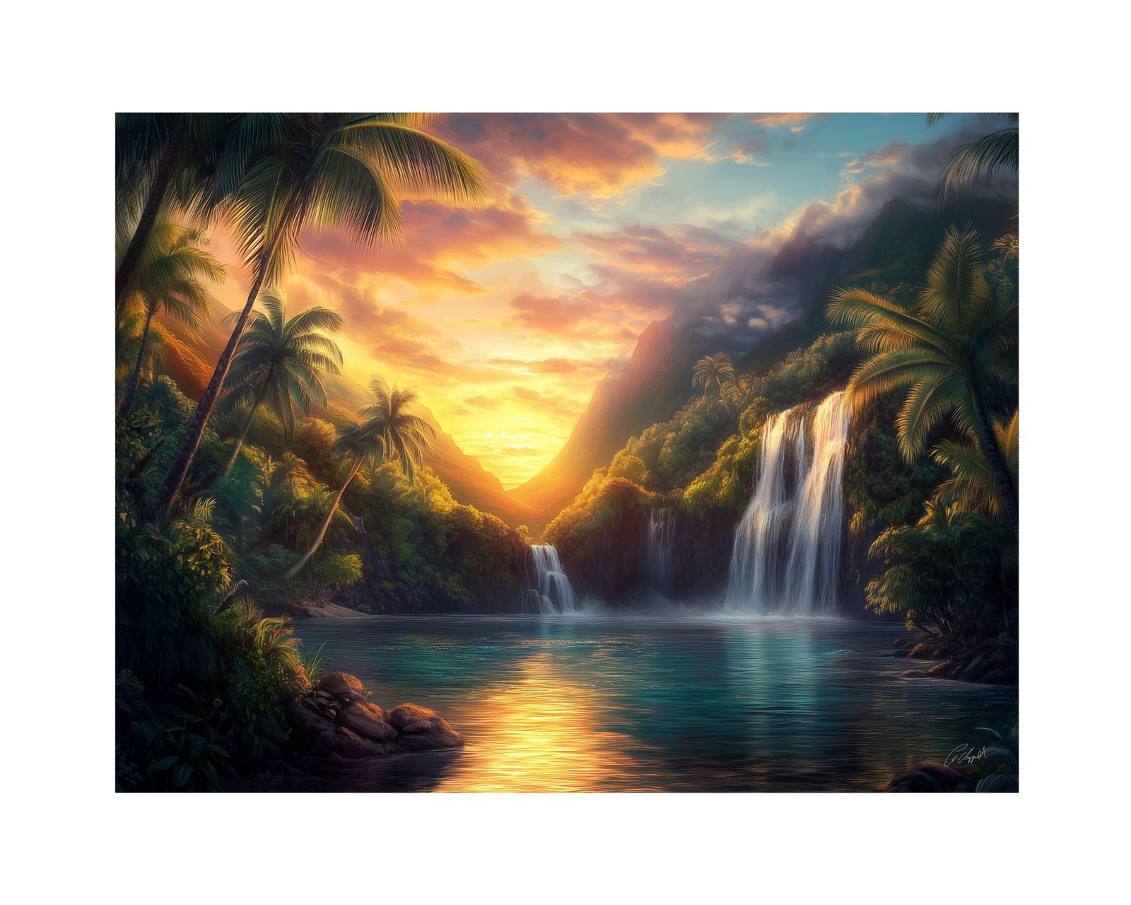 SS 136 - Original Hawaii Art Print by Wailea Art