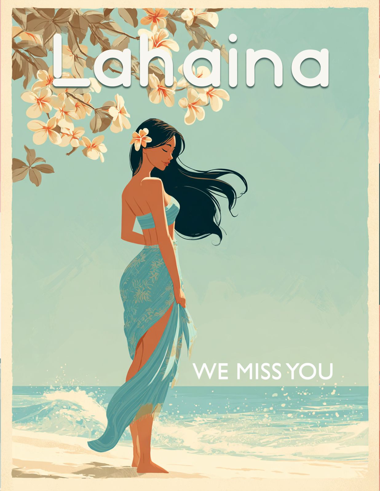 RT  560 - Original Hawaii Art Print by Wailea Art