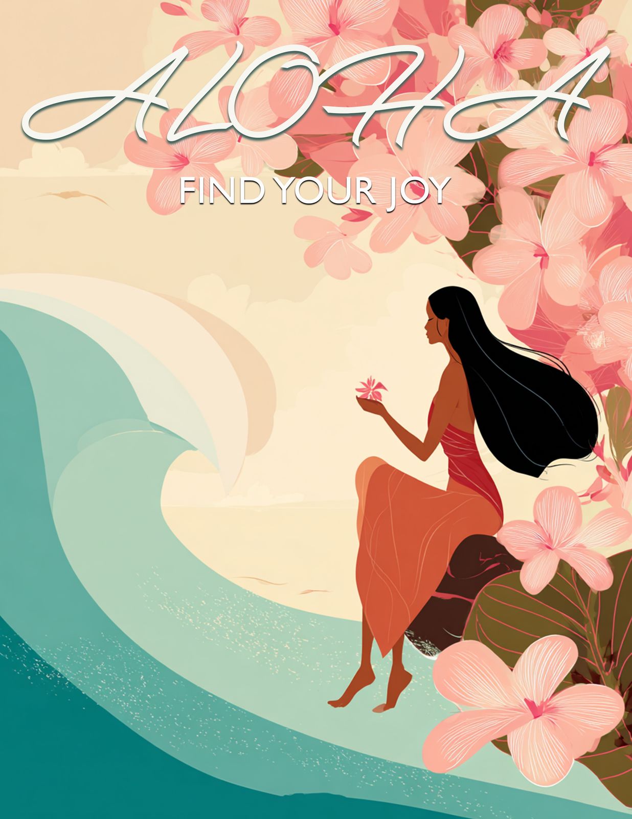 RT  564 - Original Hawaii Art Print by Wailea Art