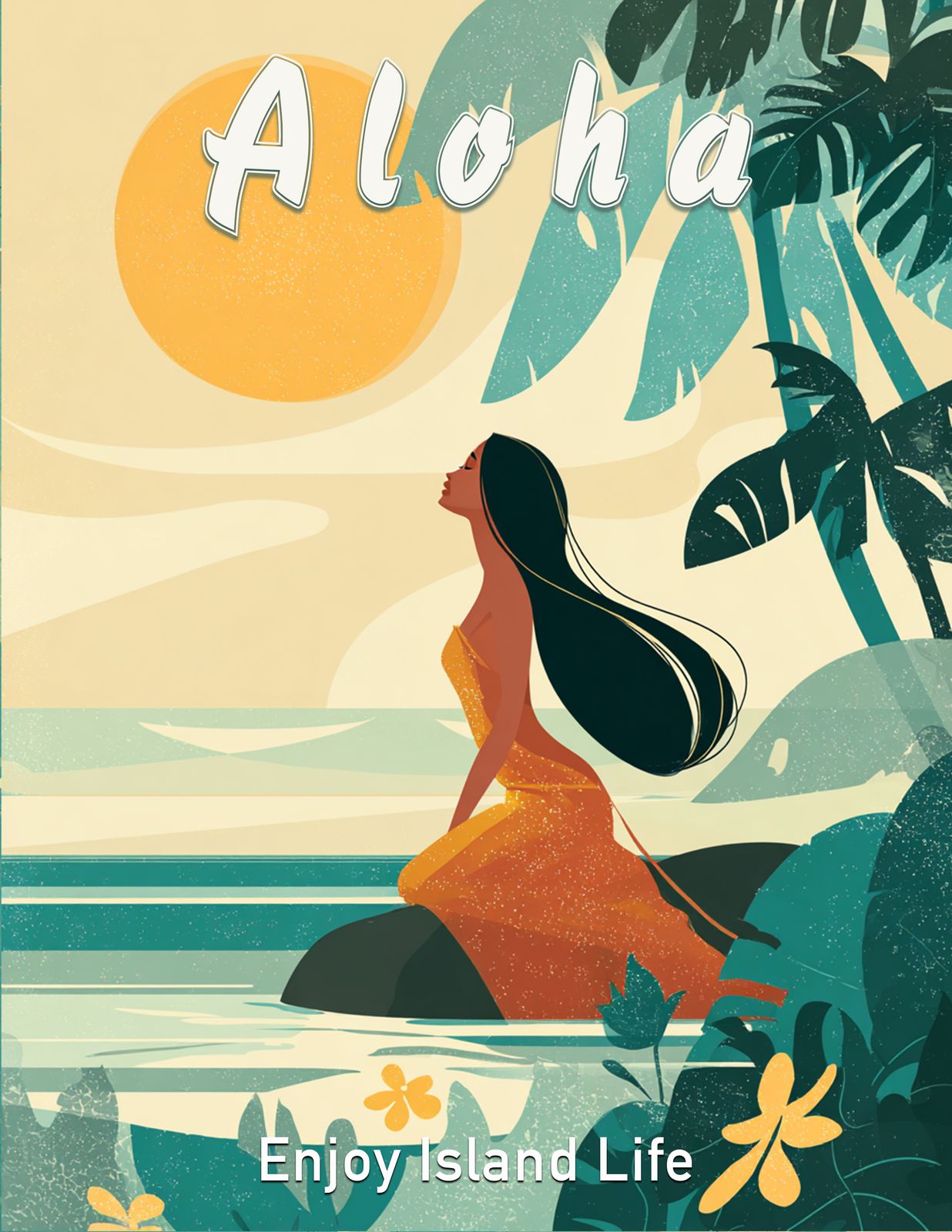 RT  568 - Original Hawaii Art Print by Wailea Art