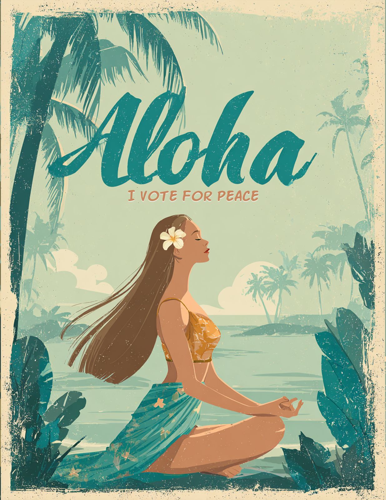 RT  576 - Original Hawaii Art Print by Wailea Art