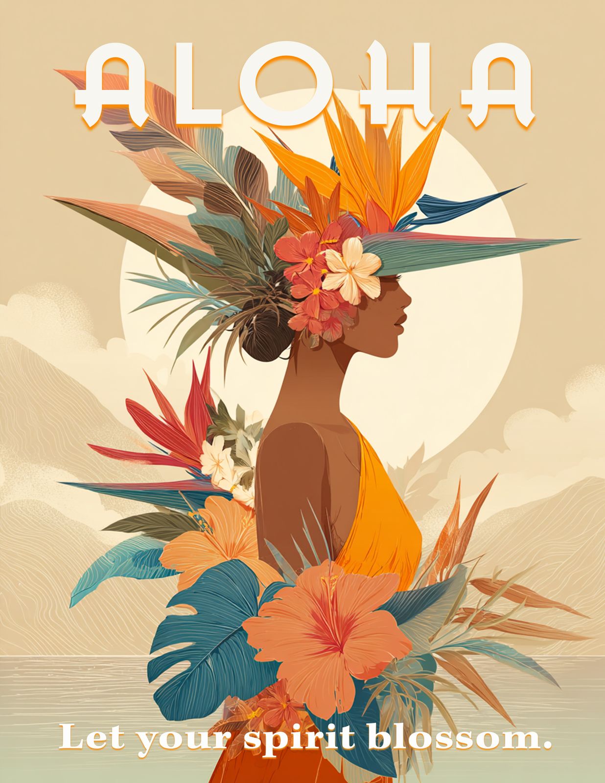 RT  588 - Original Hawaii Art Print by Wailea Art