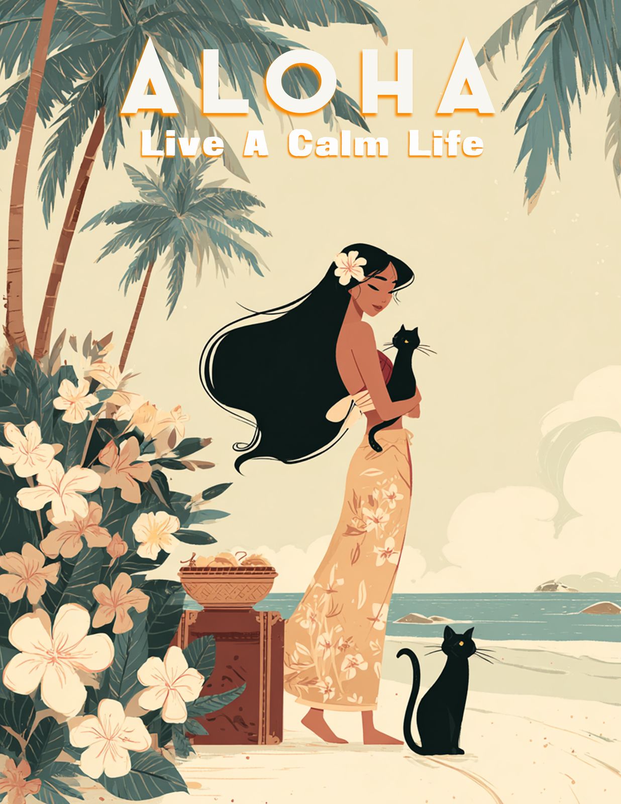 RT 596 - Original Hawaii Art Print by Wailea Art