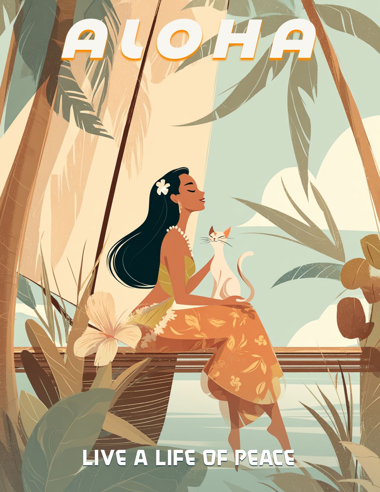 RT 598 - Original Hawaii Art Print by Wailea Art