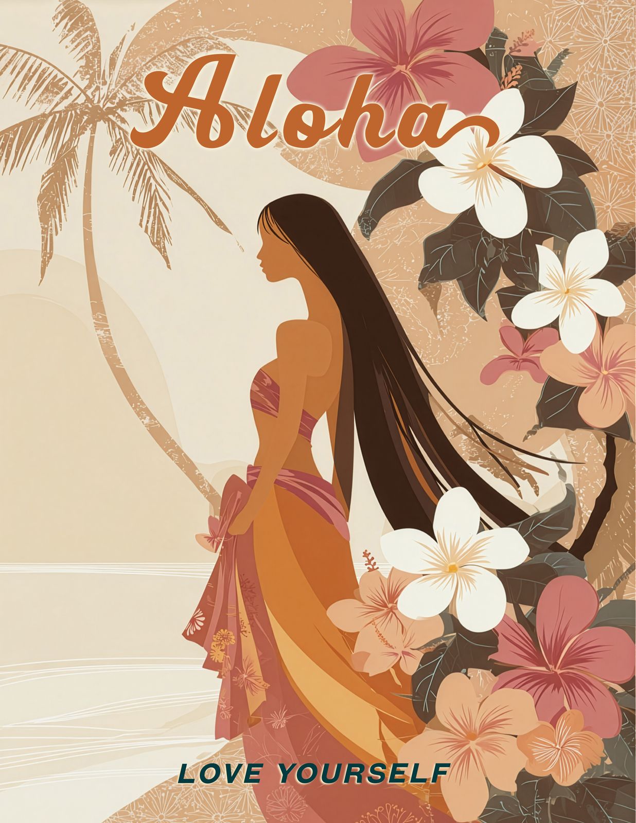 Island Dreams — Hawaiian Art Print - Original Hawaii Art Print by Wailea Art