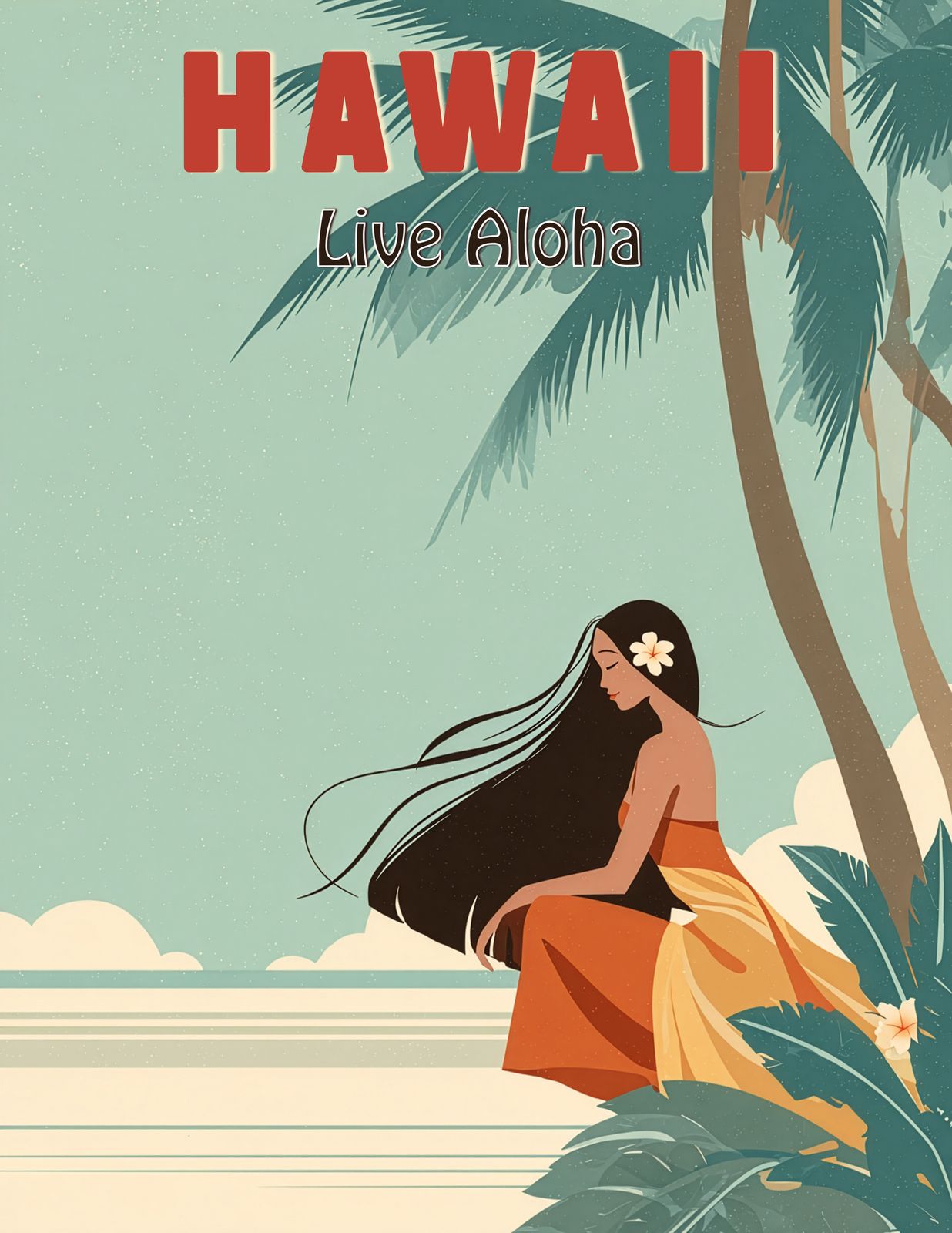 Maui Sands — Maui Art - Original Hawaii Art Print by Wailea Art