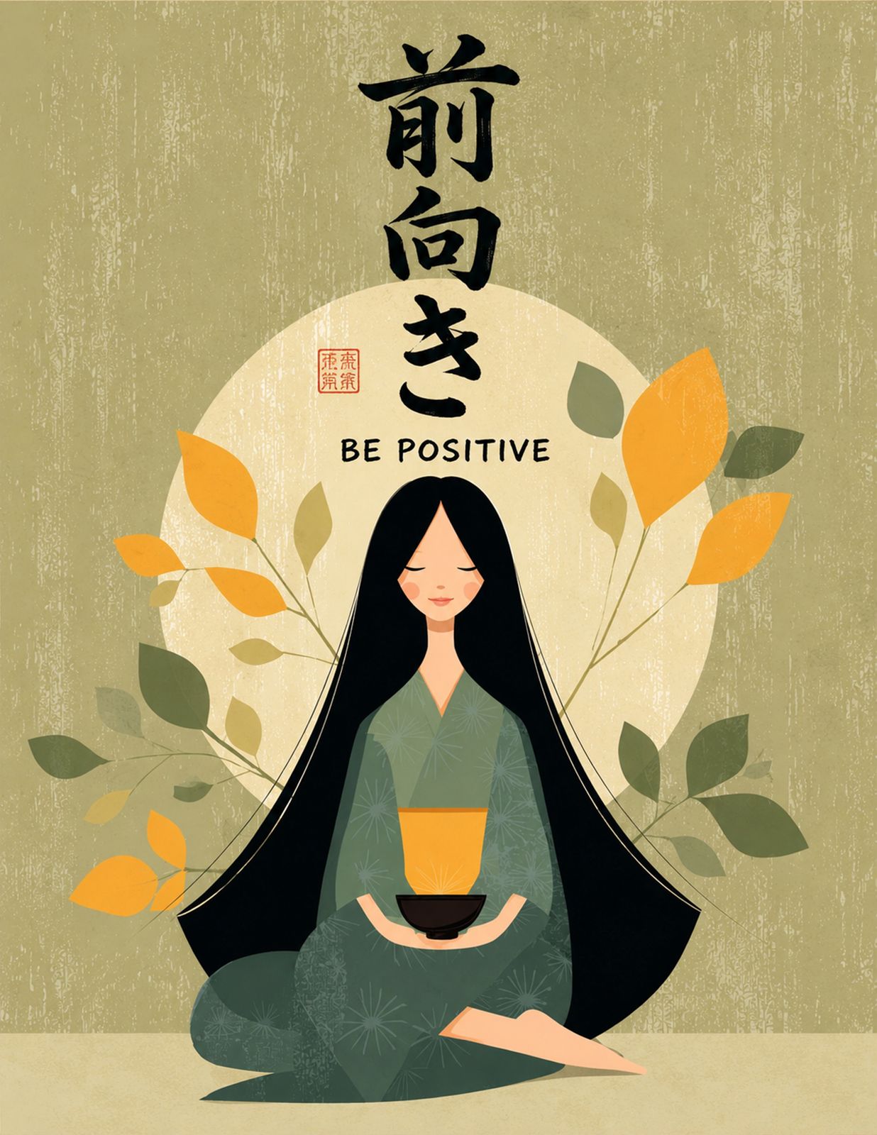 POSITIVE SPIRIT | A brighter way forward. - Original Hawaii Art Print by Wailea Art